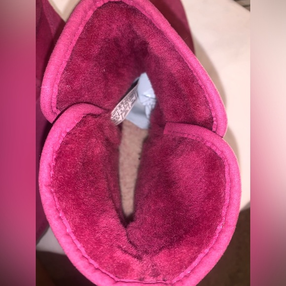 UGG Australia Women's Purple Kristin Suede Wedge Heel Winter Boot US Size 9.5 - Picture 7 of 8